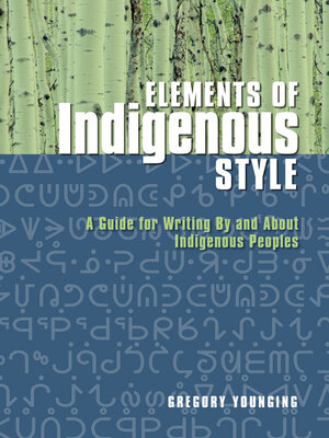 cover image of Elements of Indigenous Style
